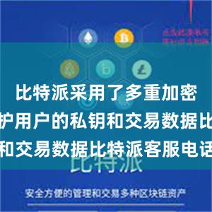 比特派采用了多重加密技术来保护用户的私钥和交易数据比特派客服电话